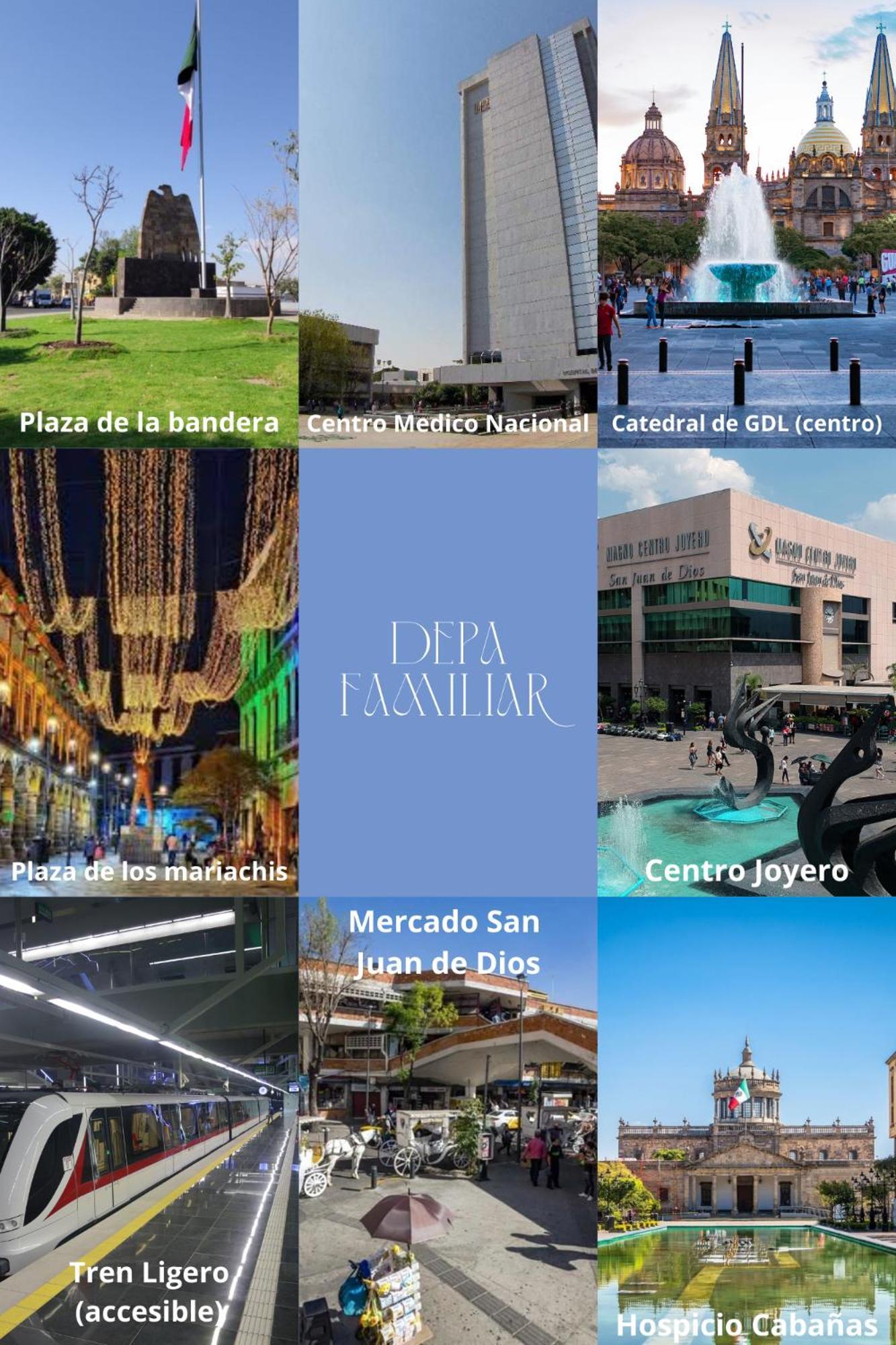 Depa Familiar Centrico Gdl Con Estacionamiento Apartment Гуадалахара Екстериор снимка